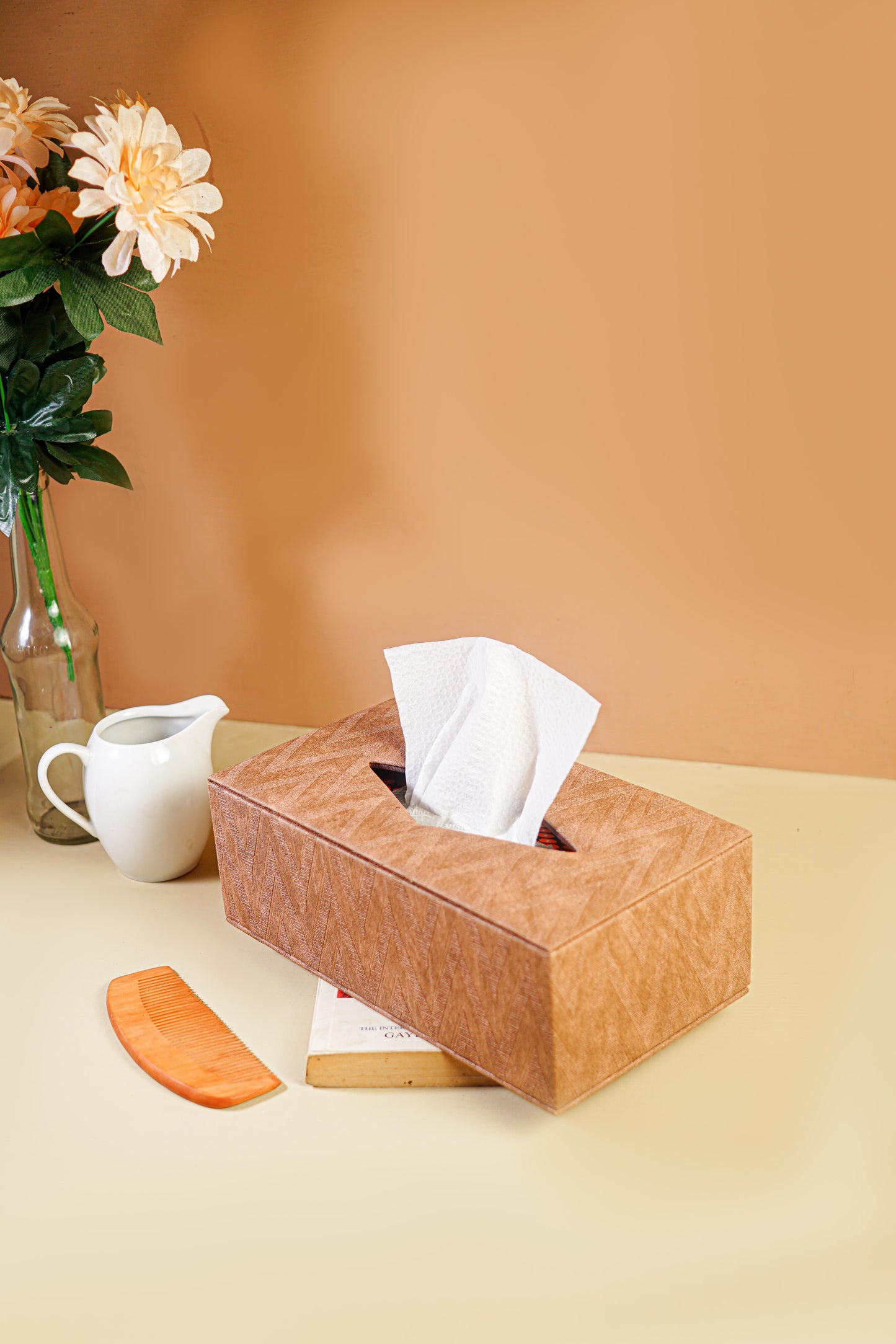 Light Tan Tissue Box