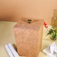 Light Tan Top Cover Dustbin