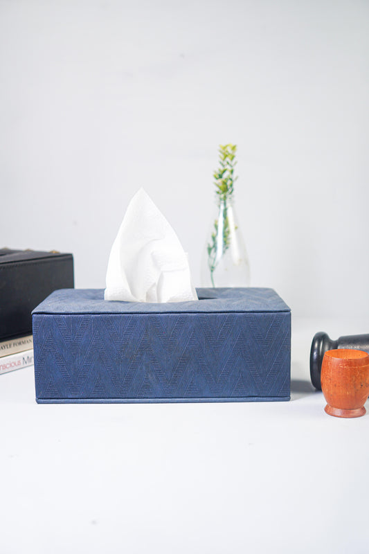 Bluish Grey Tissue Box