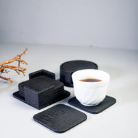 Black Tea Coaster Edges