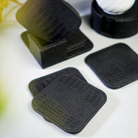 Black Tea Coaster Edges