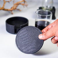 Black Tea Coaster Round