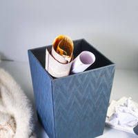 Bluish Grey Top Cover Dustbin