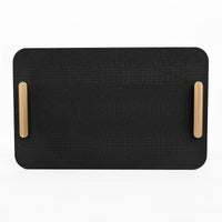 Black Rectangle Serving Tray