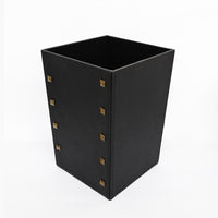 Milled Black Dustbin