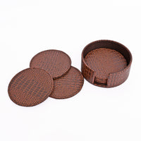 Brown Tea Coaster Round