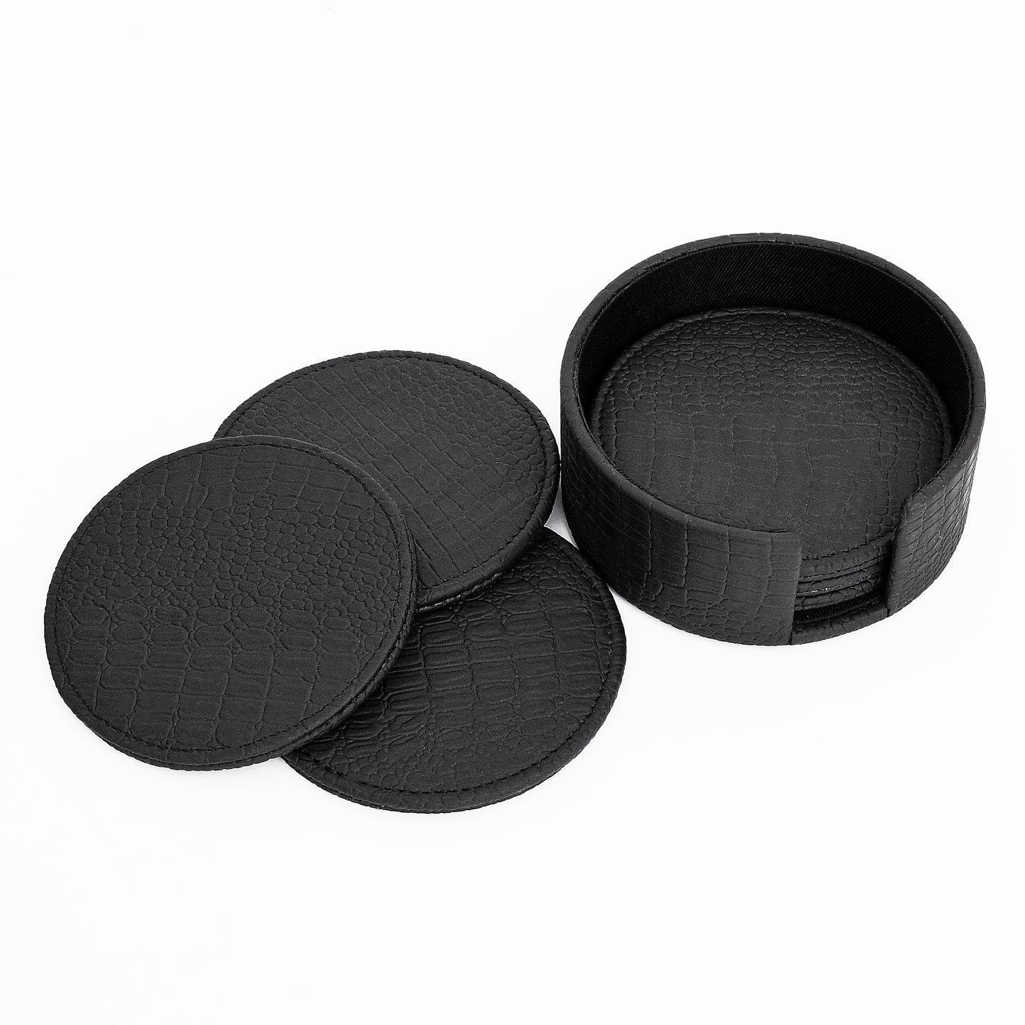 Black Tea Coaster Round