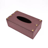 Milled Brown Tissue Box